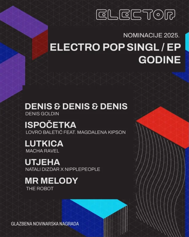 Elector objavio nominacije: Evo tko je sve u lovu na nagrade