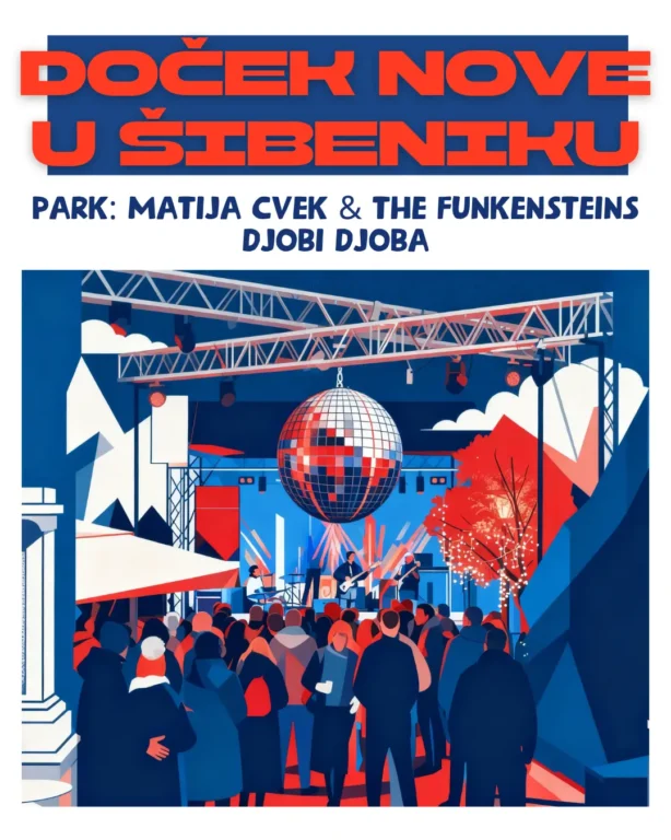 Muzika koja starta na Silvestrovo neće se u Šibeniku gasiti sve do nedjelje