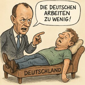 merz-karikatura-jpg Svijet ide kvragu: Sad su i Nijemci postali lijeni