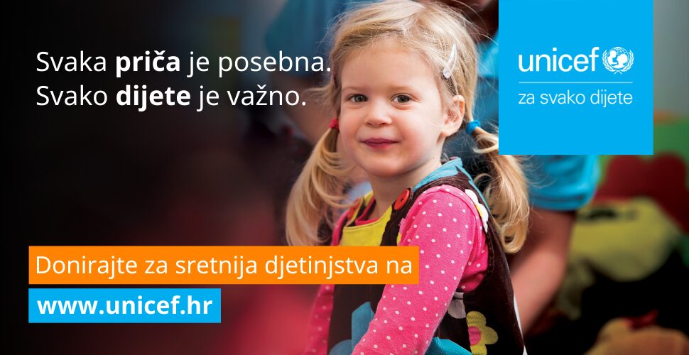 Priključili smo se blagdanskoj kampanji UNICEF-a jer svako dijete je važno