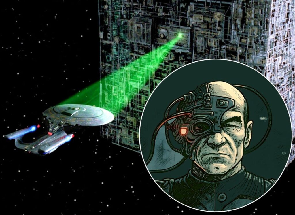 Star Trek: Borg ne doživljava vrijeme kao mi, njihova pozicija u svemiru još je jezivija