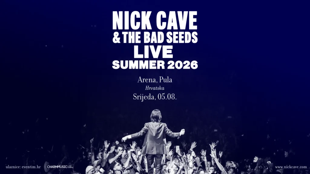 Nick Cave & The Bad Seeds na proslavi obljetnice Oluje dogodine u Hrvatskoj