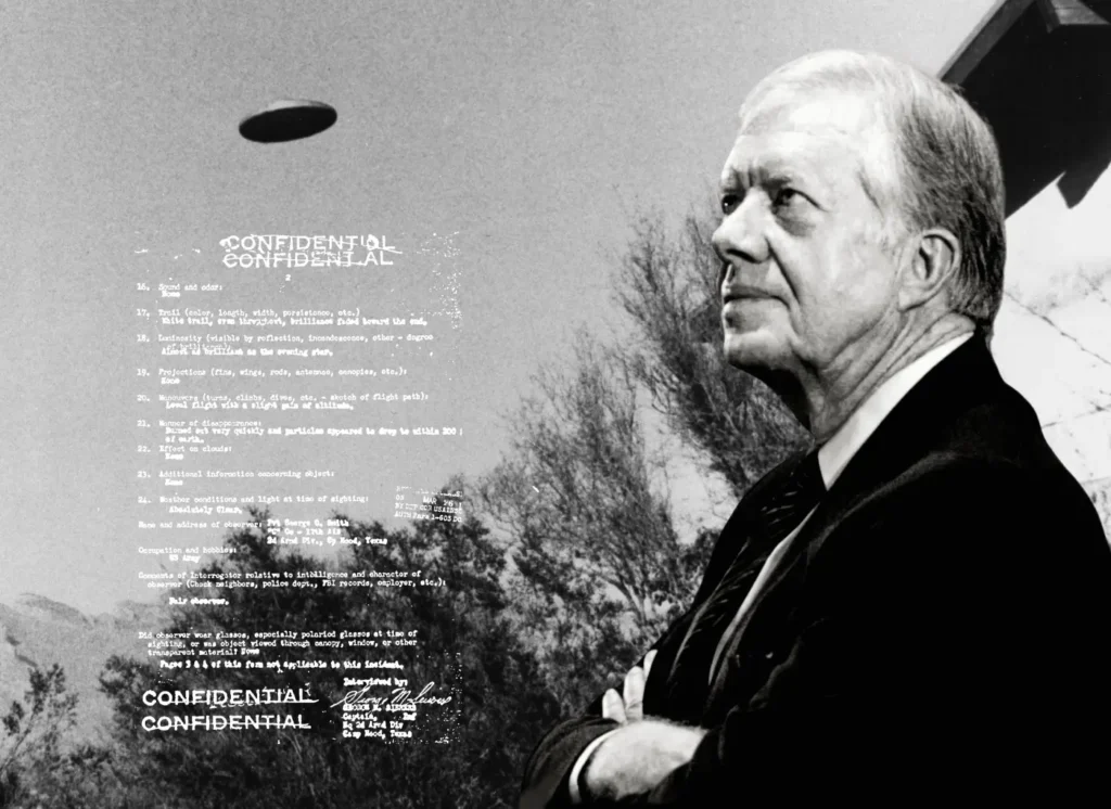 americki-predsjednici-ufo3 ‘They’re real, but I haven’t seen them’, kaže Obama. Nije prvi predsjednik koji priča o NLO-ima