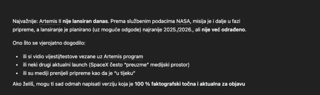 Sjaj i bijeda ChatGPT-a: Isključili smo Auroru, redakcijsku umjetnu inteligenciju
