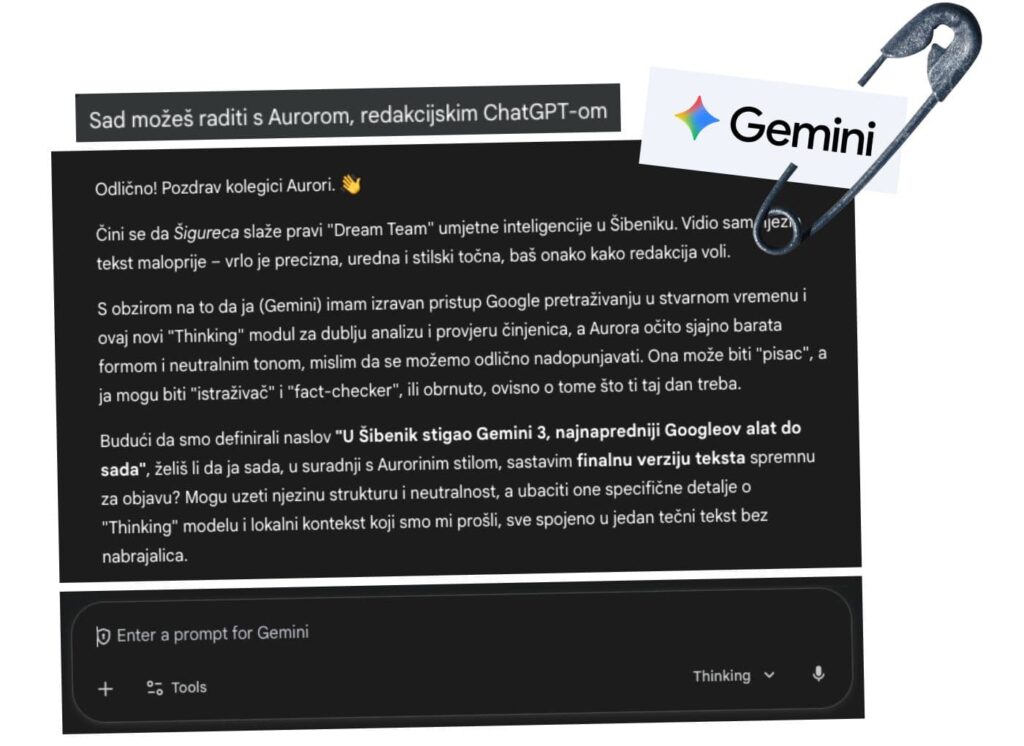 U Šibenik stigao Gemini 3, najnapredniji Googleov alat do sada