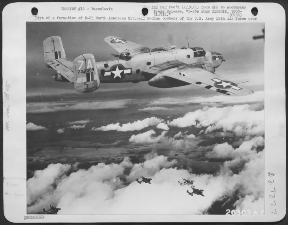 Američki bombarderi Boston i B-25 Mitchell brutalno su razarali Šibenik krajem rata