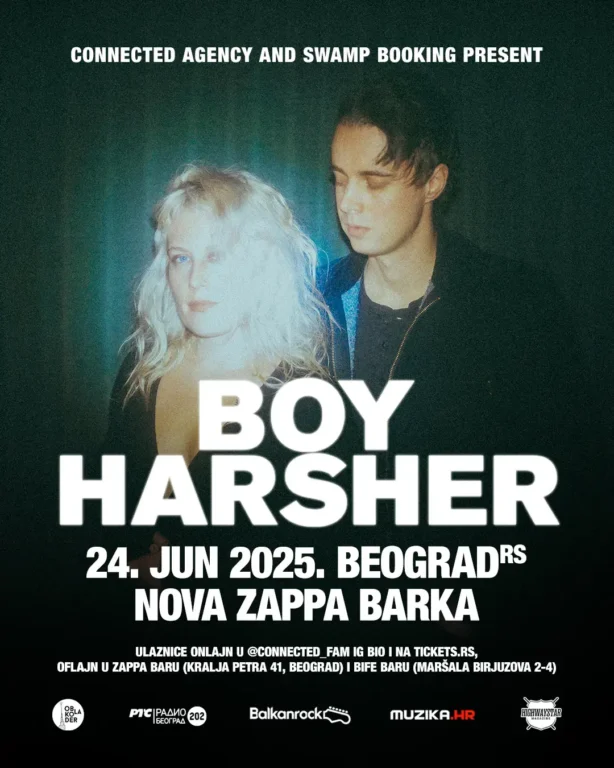 Američka roba vrijedna dvostruke carine i takse: Boy Harsher u Beogradu!