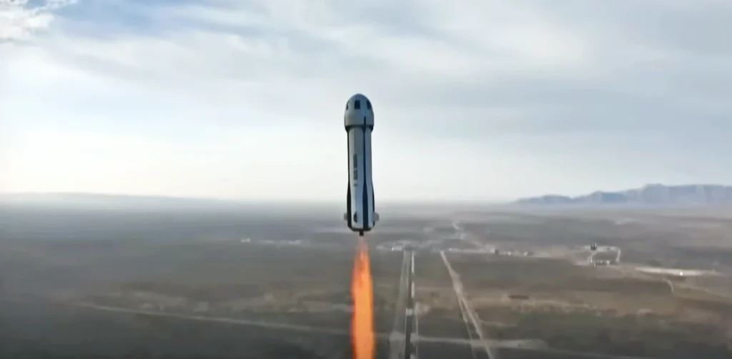 Svaka raketa sliči na dildo, ali ova u koju je Bezos ukrcao curu najfalusnija je do sada