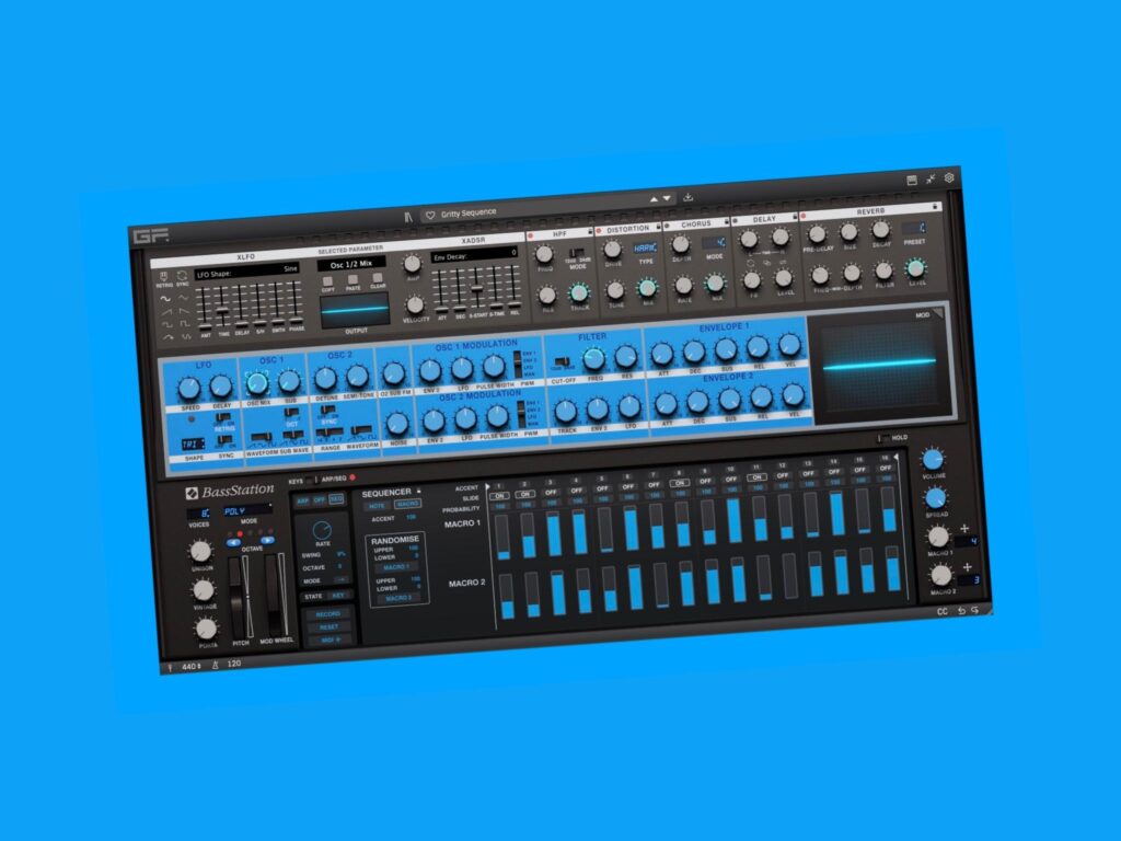 GForce Bass Station je odličan virtualni bas i časna inkarnacija analognog sinta iz 90-ih