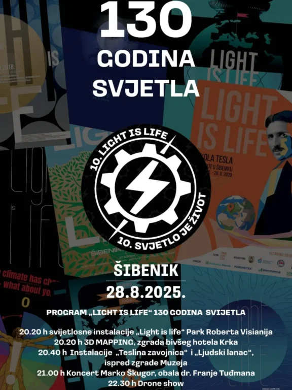 Šibenik priprema spektakularno deseto izdanje manifestacije ‘Light is Life’