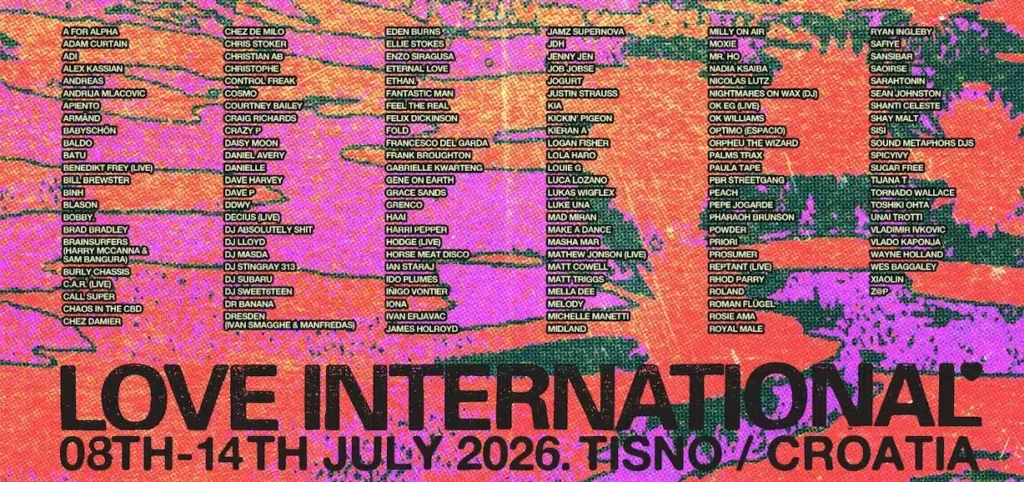 Love International otkrio još odličnih imena za ljeto. Puštaju u prodaju zadnje ulaznice