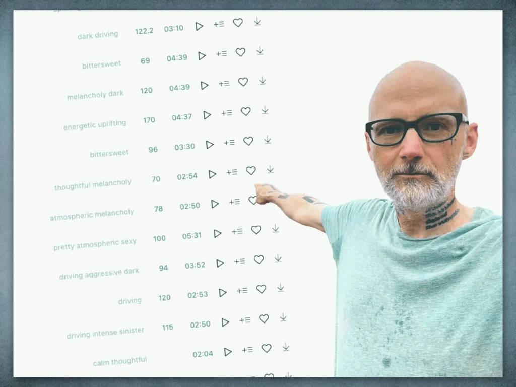 Moby je opet otišao korak dalje. ‘Evo vam muzika free, radite s njom što god hoćete’