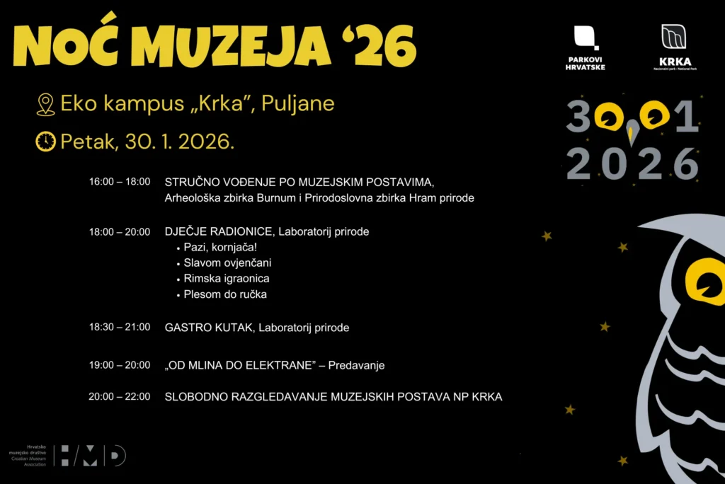 Tvrđava, Zlarin, Azimut, Krka… Noć muzeja na 287 lokacija u 155 gradova i mjesta