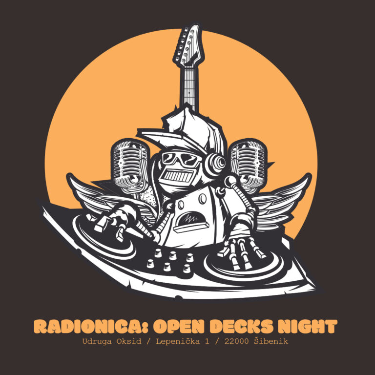 Open Decks Night radionica DJ-inga u Oksidu: Ovo nije party, ali plesat se uvik može!