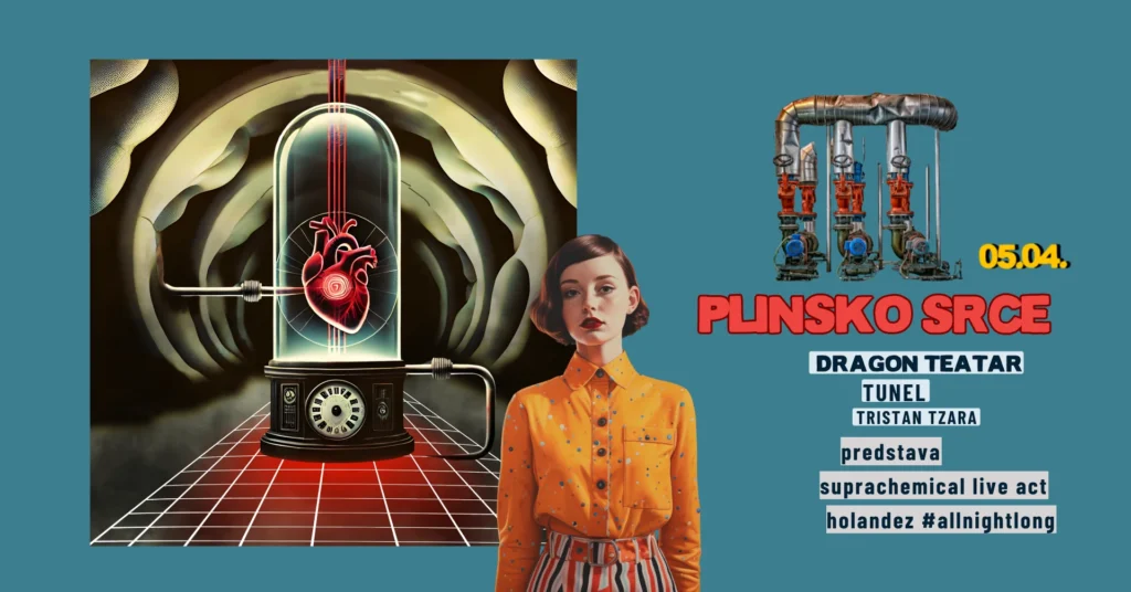 Nakon predstave Plinsko srce u Tunelu LIVE act Suprachemicala i Dj Holandez