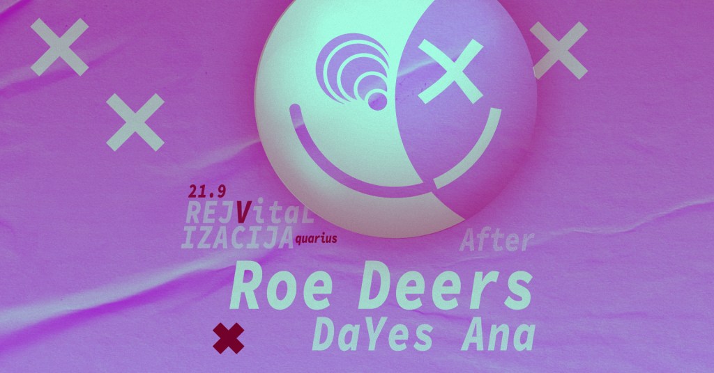 Roe Deers na after partyu Rejvitalizacije u zagrebačkom klubu Aquarius