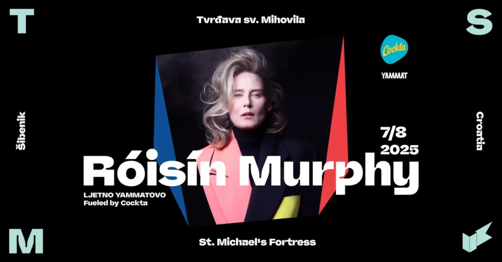 Portret Róisín Murphy: Klinka koja se na koncertu Sonic Youtha zaljubila u muziku vraća se u Šibenik