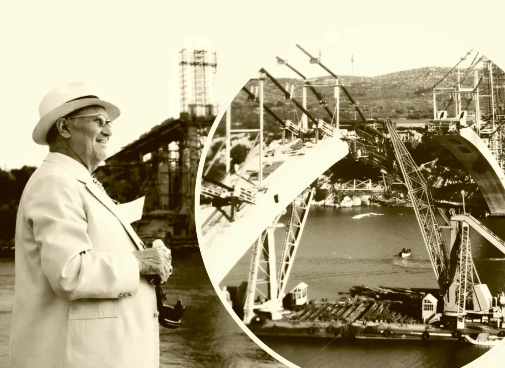 Avangardni šibenski luk: Hrvatski inženjeri prvi su na svijetu gradili most bez klasičnih oslonaca