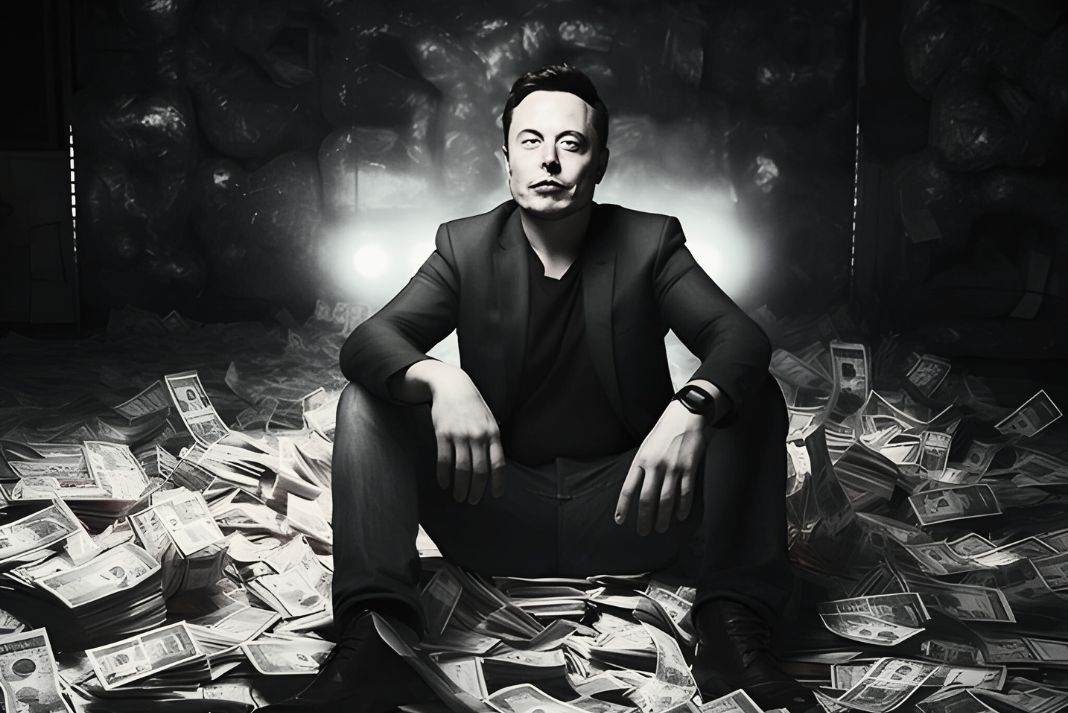 38.000.000.000 brojkom, da naglasimo milijarde koje je E. Musk dobio od matere Amerike
