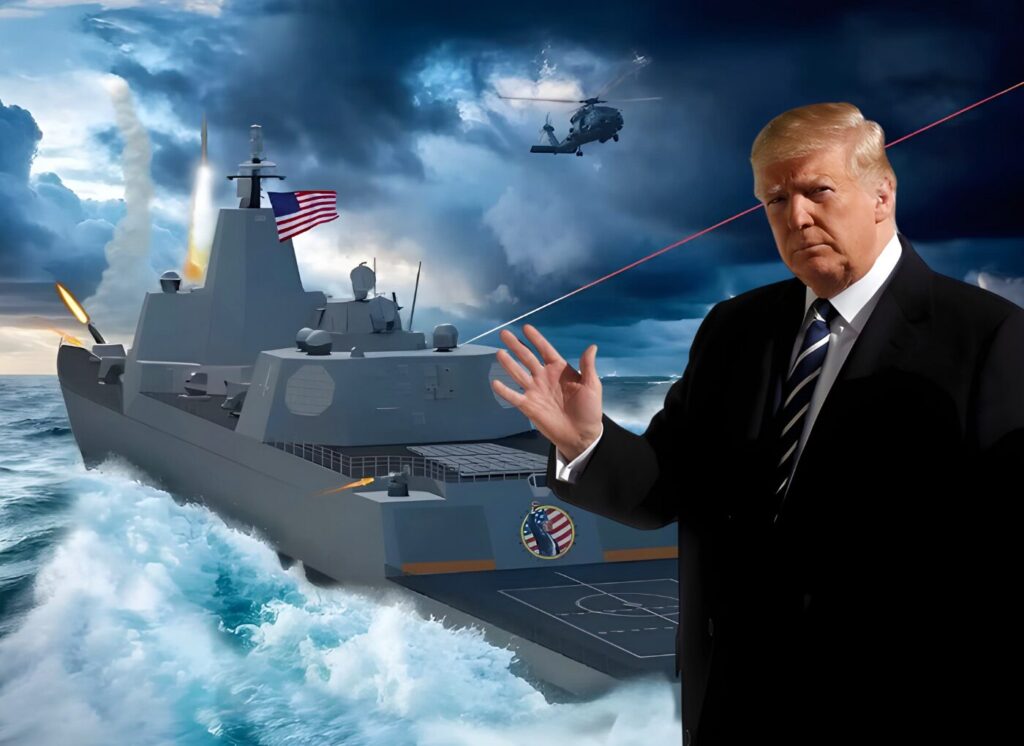 Commander-in-Chief u febri:  Trump predstavio ratni brod Trump