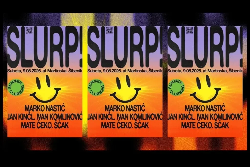 Slurp! u kolovozu sprema noć elektroničke muzike na Martinskoj. Evo tko nastupa