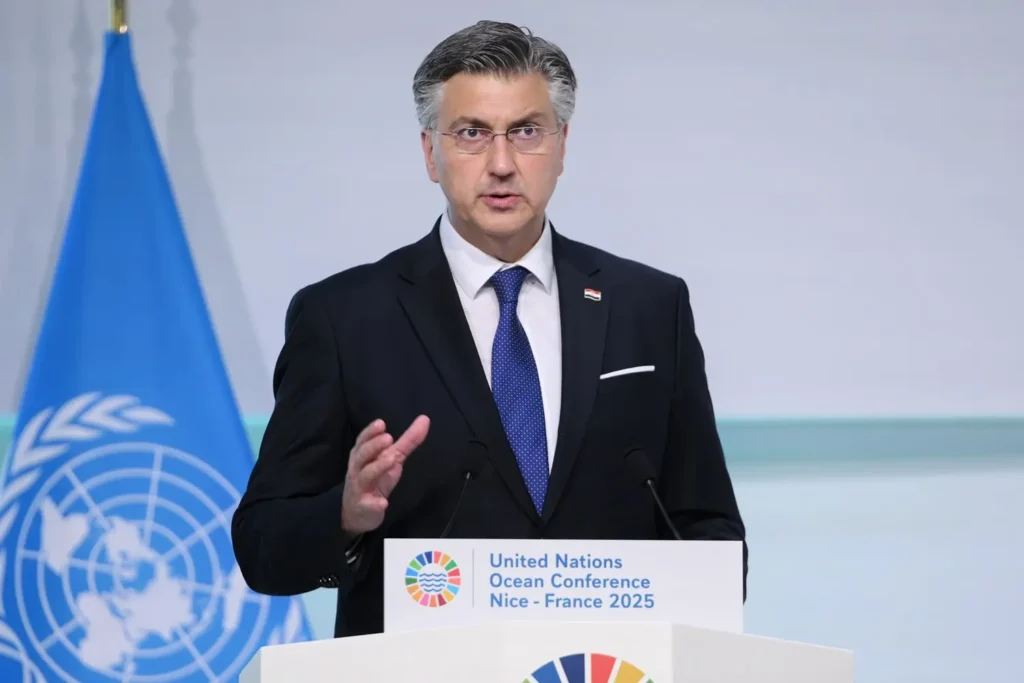 Plenković u Nici na summitu o oceanima: ‘Itekako dobrim korakom idemo u dobrom smjeru’