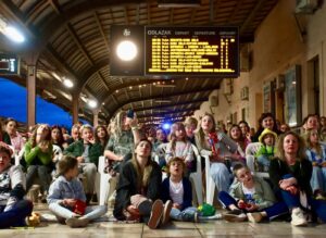 vlak-u-snijegu-jpg ‘Vlak u snijegu’ na peronu kolodvora oduševio: Već ovog petka nastavak programa Zagreb – filmski grad