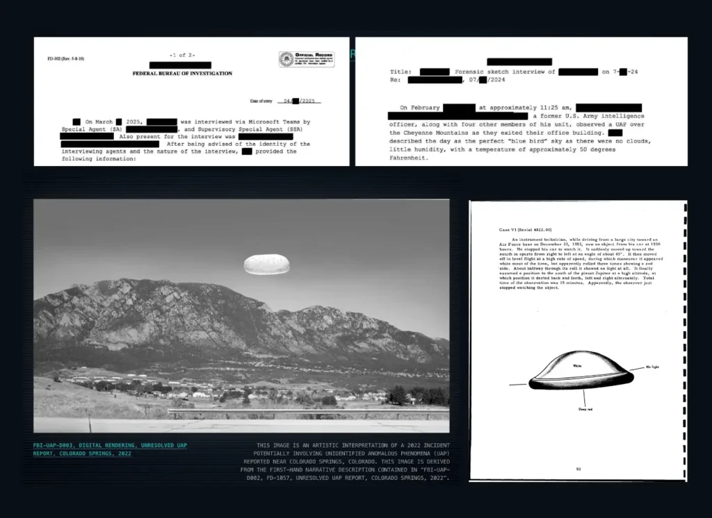 Pentagon objavio treći paket NLO dosjea: Svjetleće kugle, FBI rekonstrukcije i novi neriješeni slučajevi