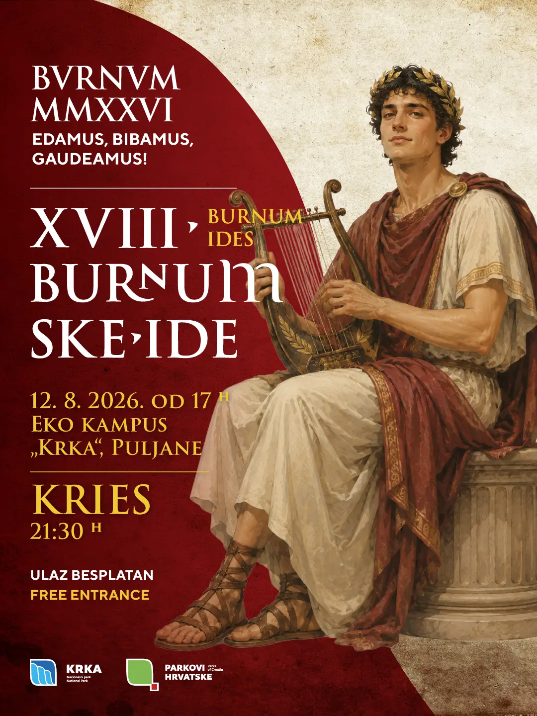 Legionari, gladijatori, arheologija i rimska gozba, a onda završetak antičkog dana uz Kries