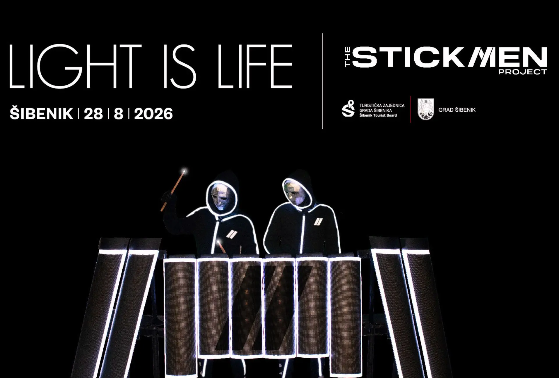 Sibenik-Light-is-Life3 The Stickmen Project u Šibeniku: Odličan soundtrack na rođendanu uvođenja struje u grad