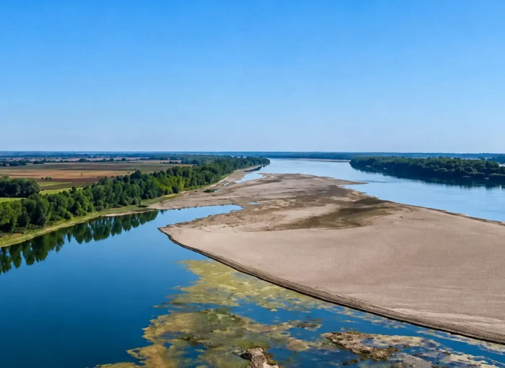 niski-dunav Dunav je toliko plitak da su posjetitelji Sziget Festivala upozoreni da ga ne prelaze zbog besplatnog ulaza